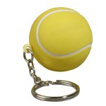 Tennis Ball Stress Reliever Key Chain - Yellow Tennis Ball Stress Reliever Key Chain - Yellow