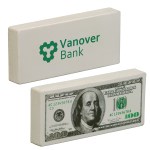 $100 Bill Stress Reliever - White $100 Bill Stress Reliever - White