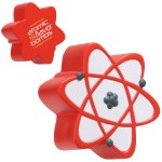 Atomic Symbol Stress Reliever - Red/White Atomic Symbol Stress Reliever - Red/White