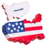 US Map Stress Reliever - Red/White/Blue US Map Stress Reliever - Red/White/Blue