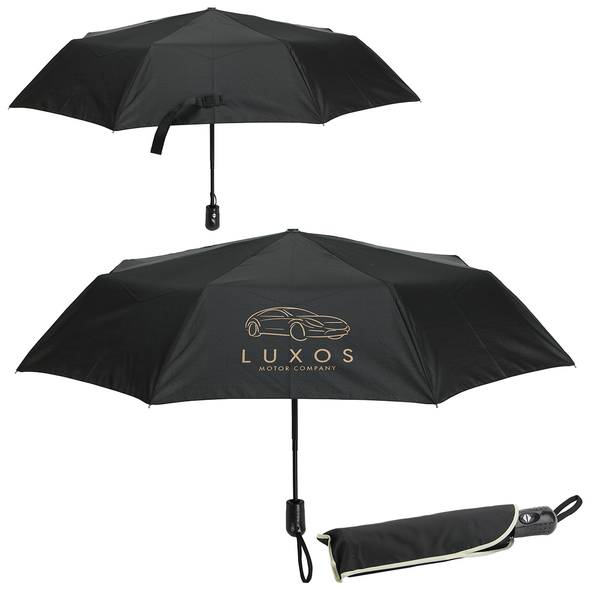 Horizon 44" Arc Auto Open + Close Portable Umbrella 1