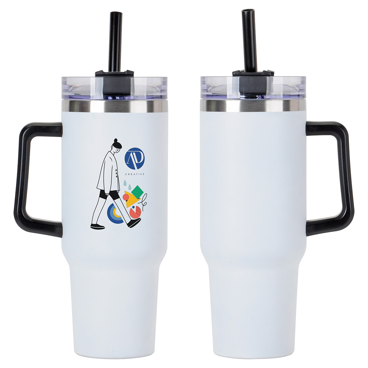 Maxim 40 oz Vacuum Insulated Stainless Steel Mug 1