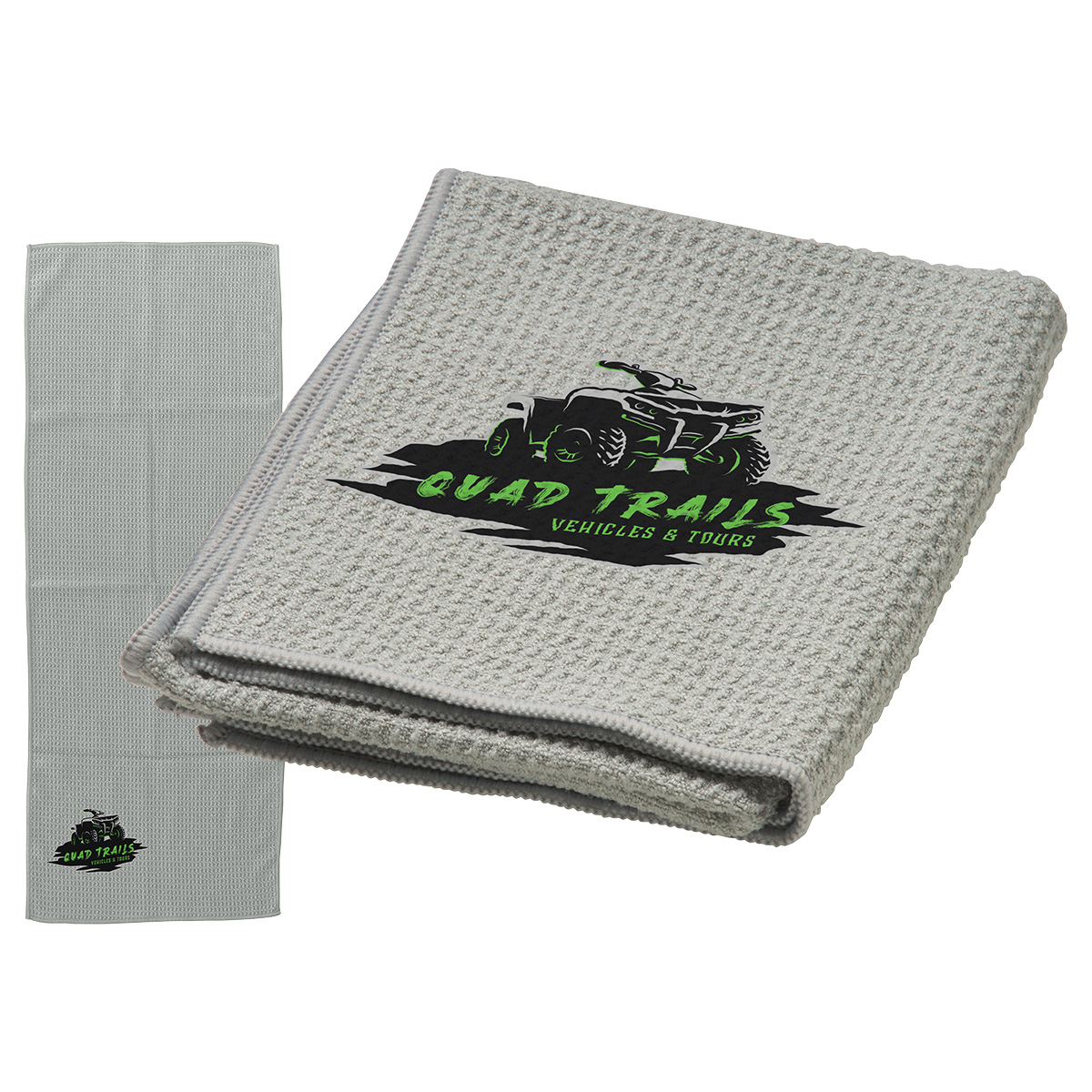 Gridiron 12" x 32" Waffle Microfiber Sports Towel 1