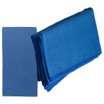 Seaside 30" x 60" Waffle Microfiber Beach Towel - Blue Seaside 30" x 60" Waffle Microfiber Beach Towel - Blue