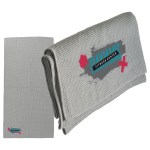 Seaside 30" x 60" Waffle Microfiber Beach Towel - Gray Seaside 30" x 60" Waffle Microfiber Beach Towel - Gray