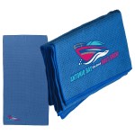 Seaside 30" x 60" Waffle Microfiber Beach Towel - Blue Seaside 30" x 60" Waffle Microfiber Beach Towel - Blue