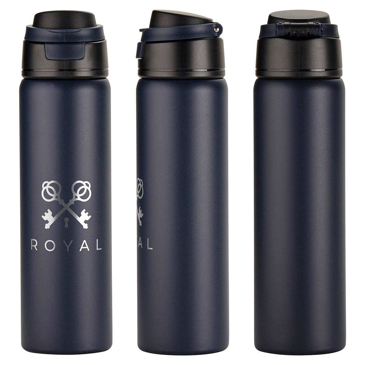 Cabrio 24 oz Recycled Stainless Steel Vacuum Insulated Bottle 1