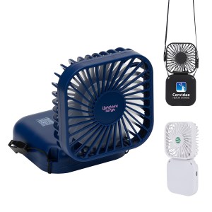 Whirlwind Mini Folding Rechargeable Fan with Lanyard 1 Whirlwind Mini Folding Rechargeable Fan with Lanyard 1