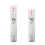 Best Buddy Tools® Rechargeable Multi-Mode Zoom Flashlight - White Best Buddy Tools® Rechargeable Multi-Mode Zoom Flashlight - White