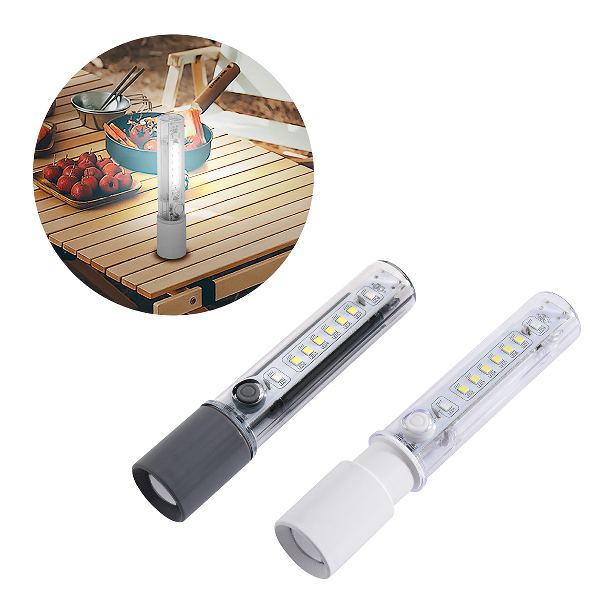 Best Buddy Tools® Rechargeable Multi-Mode Zoom Flashlight 1