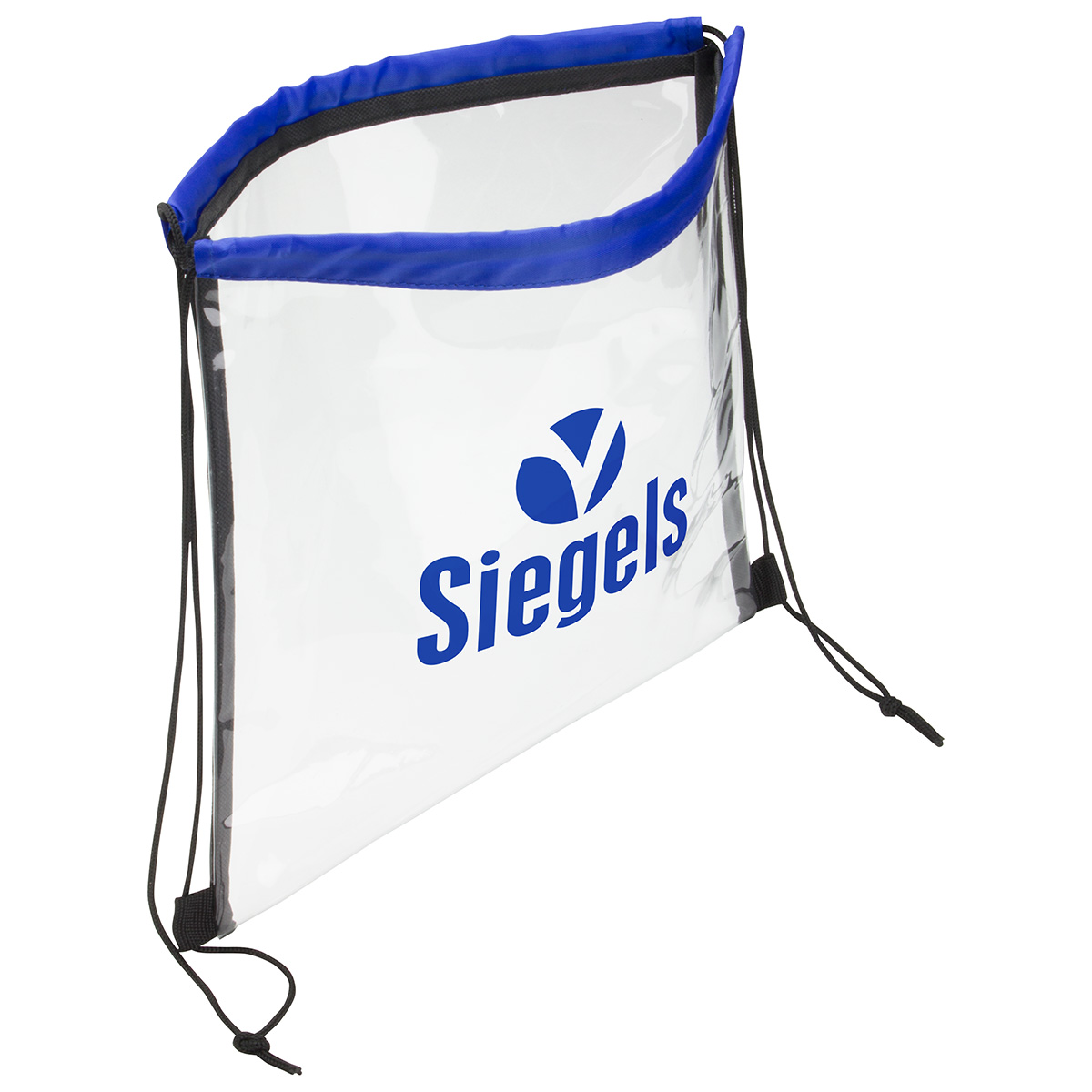 Clear Vinyl Bag with Drawstring 1