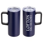 Mirage 17 oz Vacuum Insulated Stainless Steel Mug - Navy Blue Mirage 17 oz Vacuum Insulated Stainless Steel Mug - Navy Blue