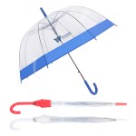 Dome 46" Arc Auto-Open Clear-View Umbrella 1 Dome 46" Arc Auto-Open Clear-View Umbrella 1