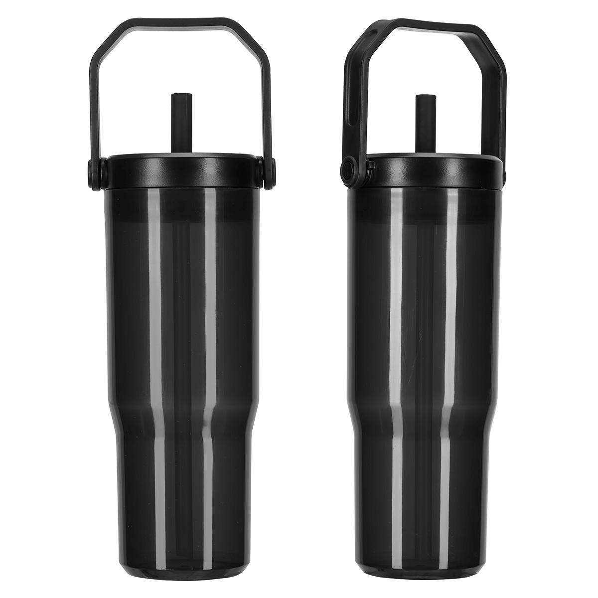 All Day 30 oz Recycled Polypropylene Silicone Straw Tumbler w/ Handle 1