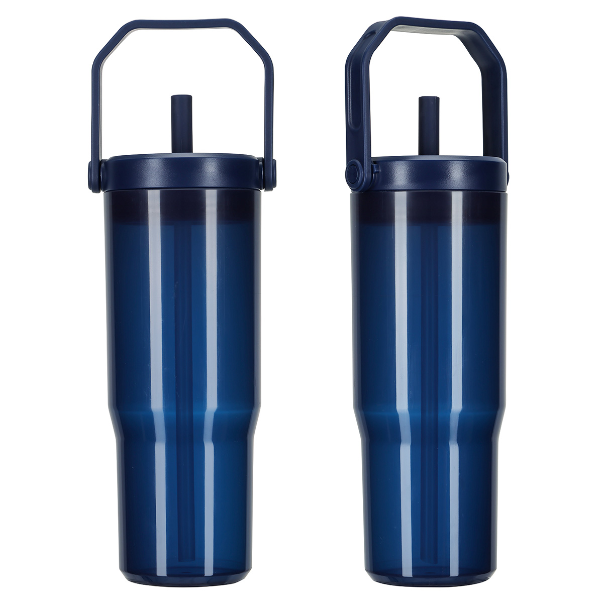 All Day 30 oz Recycled Polypropylene Silicone Straw Tumbler w/ Handle 1