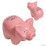 Pig Stress Reliever - Pink Pig Stress Reliever - Pink