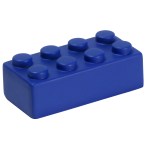 Building Block Stress Reliever Individual Piece - Blue Building Block Stress Reliever Individual Piece - Blue