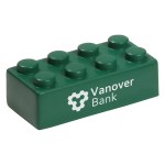 Building Block Stress Reliever Individual Piece - Green Building Block Stress Reliever Individual Piece - Green