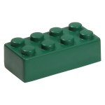 Building Block Stress Reliever Individual Piece - Green Building Block Stress Reliever Individual Piece - Green