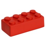 Building Block Stress Reliever Individual Piece - Red Building Block Stress Reliever Individual Piece - Red