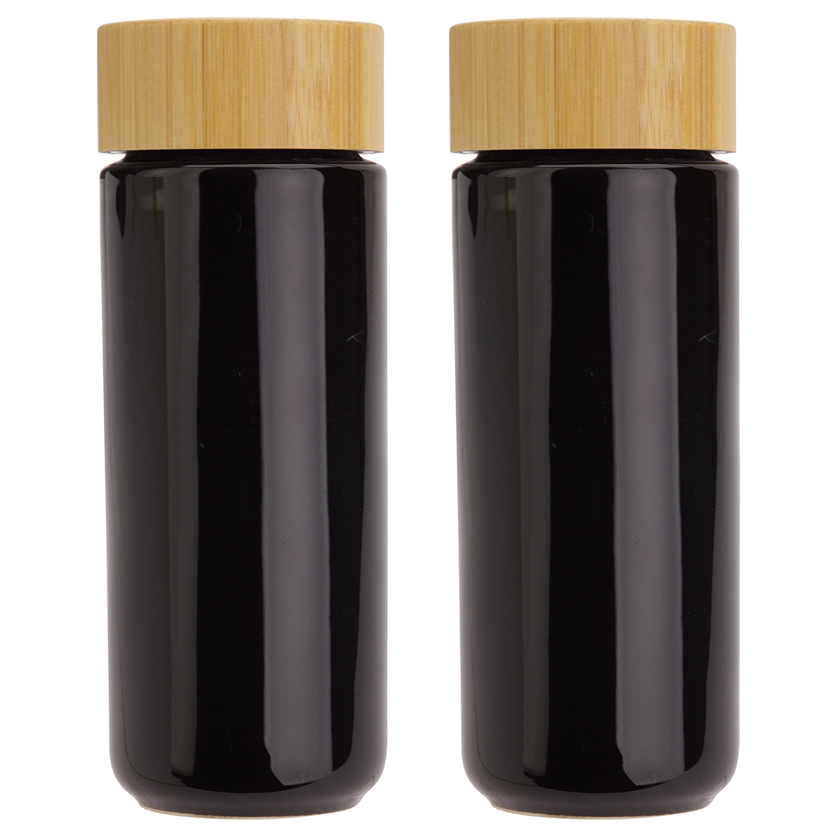 Milan 10 oz Ceramic Tumbler with Bamboo Lid 1