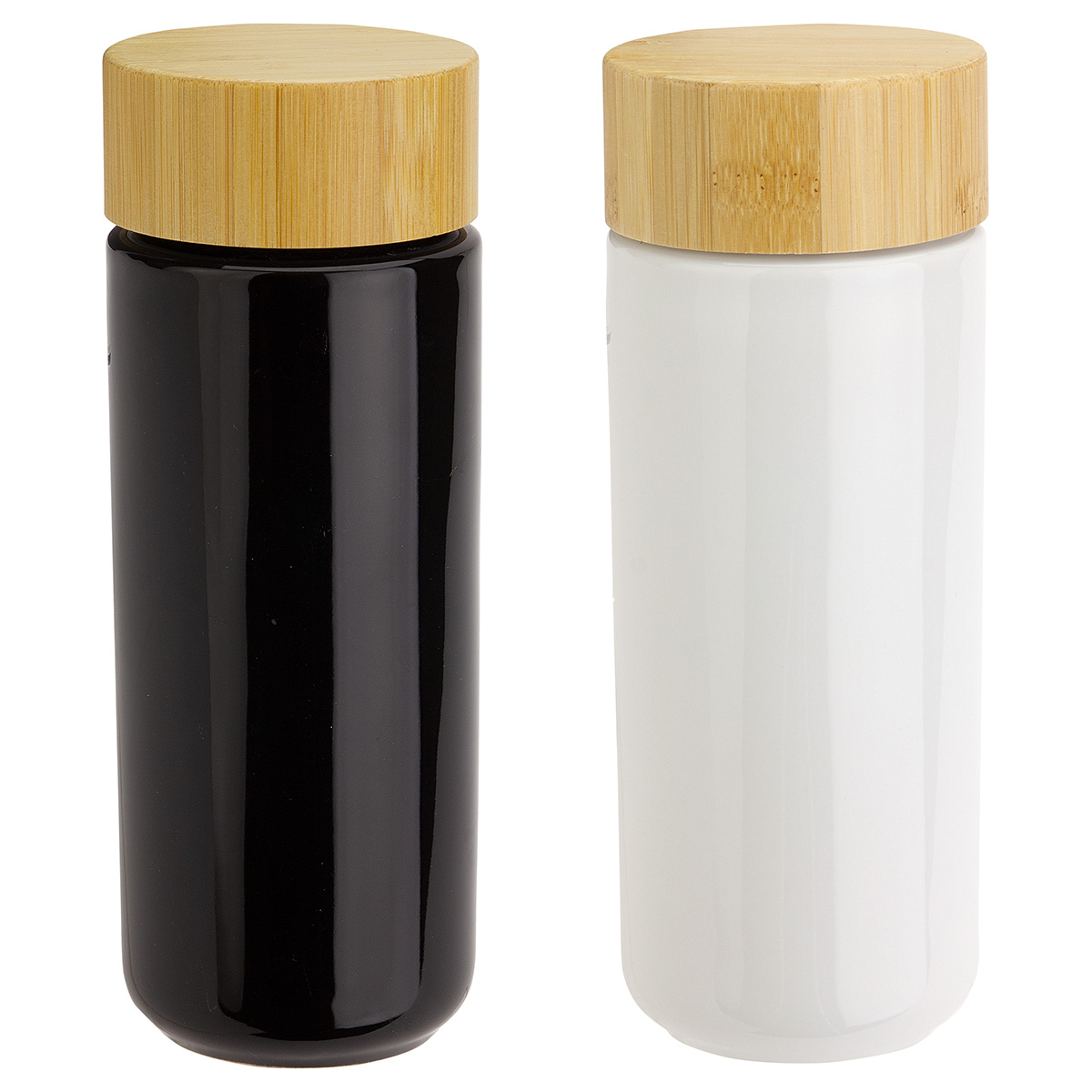 Milan 10 oz Ceramic Tumbler with Bamboo Lid 1