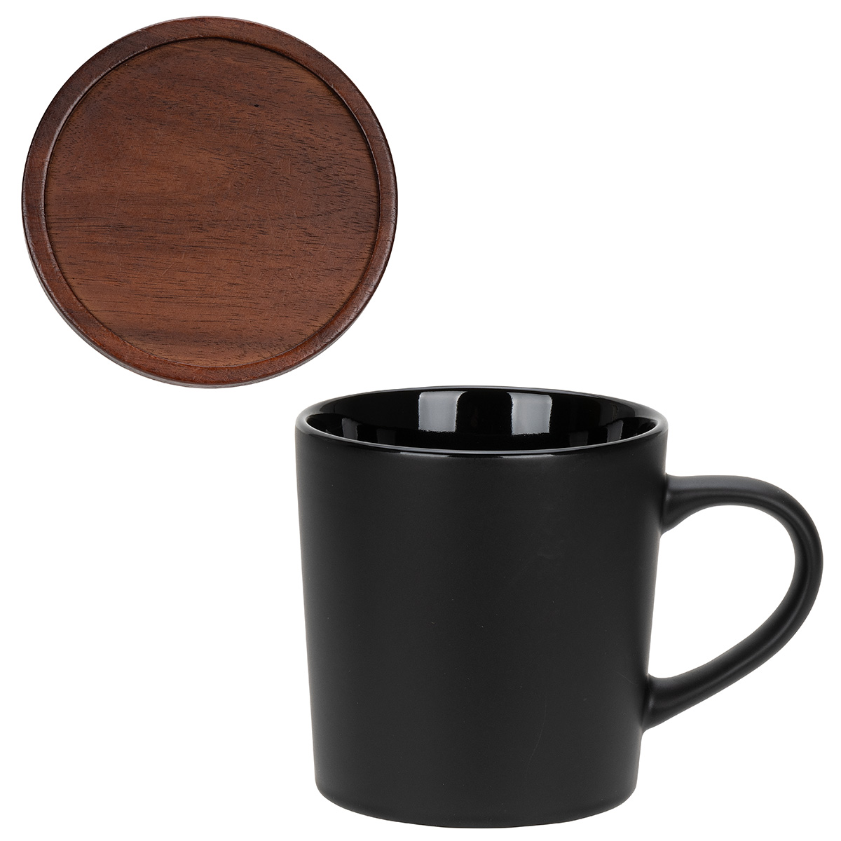 Circo 16 oz Ceramic Mug with Wooden Lid 1