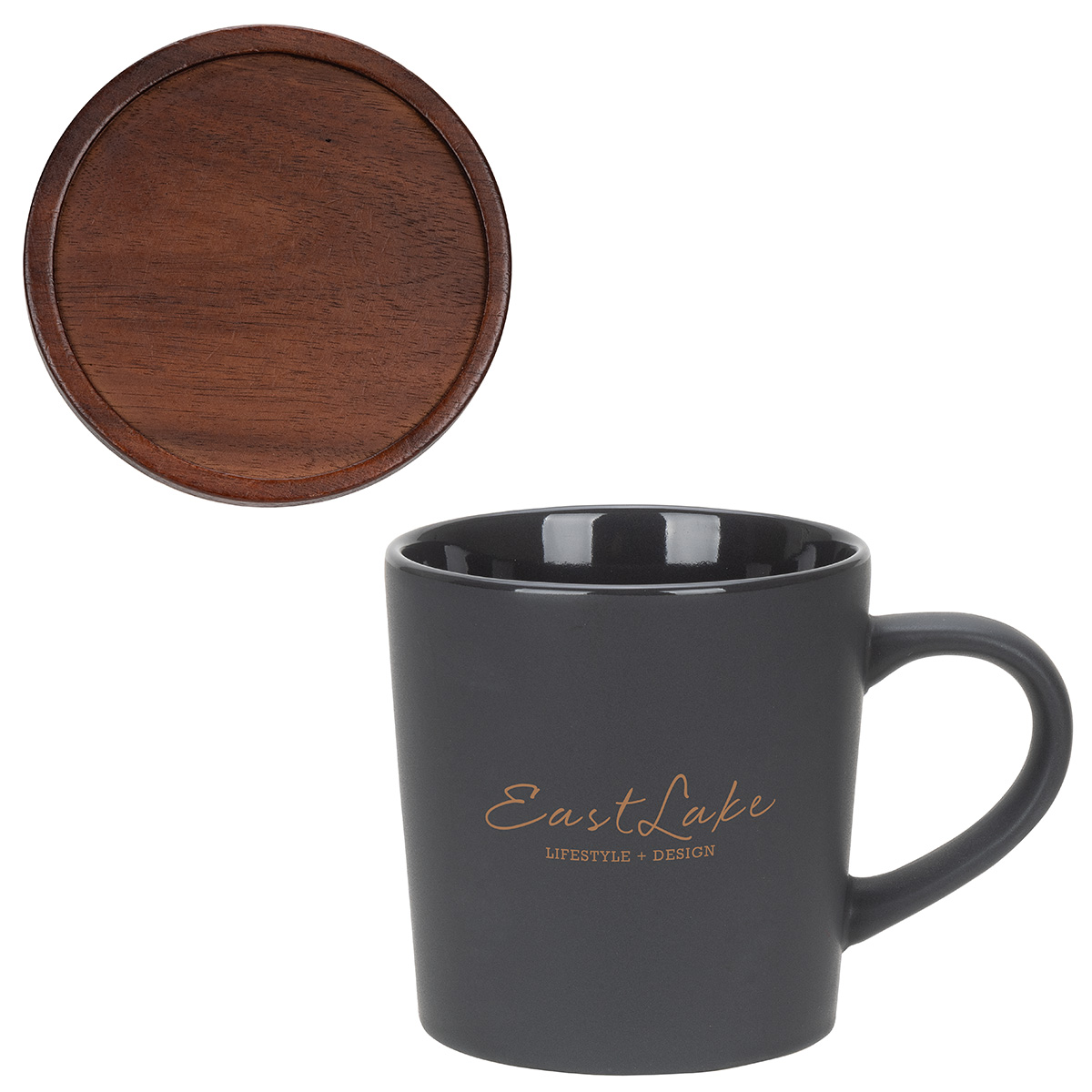 Circo 16 oz Ceramic Mug with Wooden Lid 1
