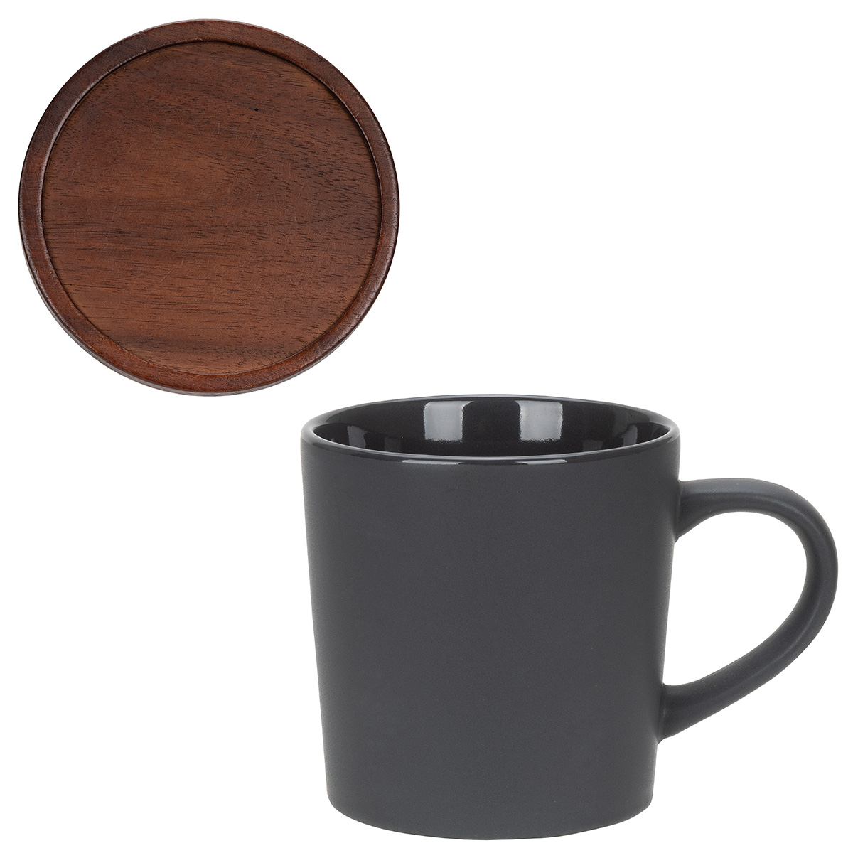 Circo 16 oz Ceramic Mug with Wooden Lid 1