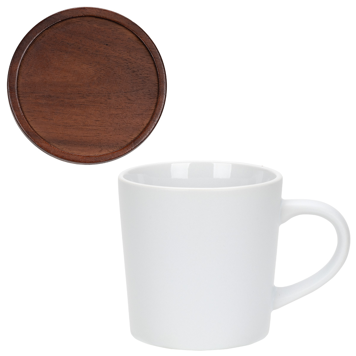 Circo 16 oz Ceramic Mug with Wooden Lid 1