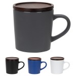 Circo 16 oz Ceramic Mug with Wooden Lid 2 Circo 16 oz Ceramic Mug with Wooden Lid 2