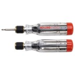 Best Buddy Tools® 6-in-1 Quick Release Screwdriver - Red/Clear Best Buddy Tools® 6-in-1 Quick Release Screwdriver - Red/Clear