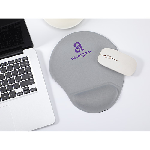 Wave Non-Slip Mouse Pad with Gel Wrist Rest 1