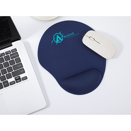 Wave Non-Slip Mouse Pad with Gel Wrist Rest 1