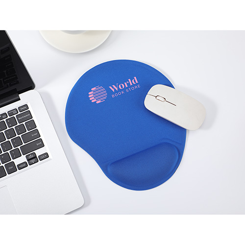 Wave Non-Slip Mouse Pad with Gel Wrist Rest 1