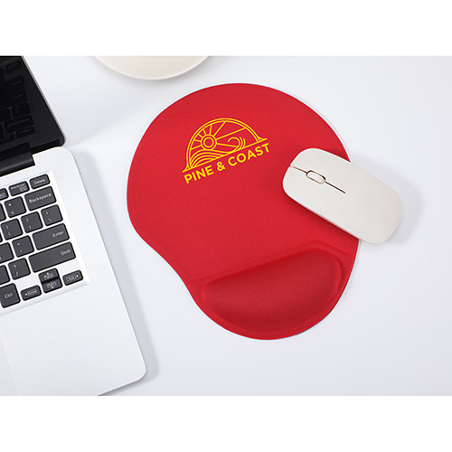 Wave Non-Slip Mouse Pad with Gel Wrist Rest 1