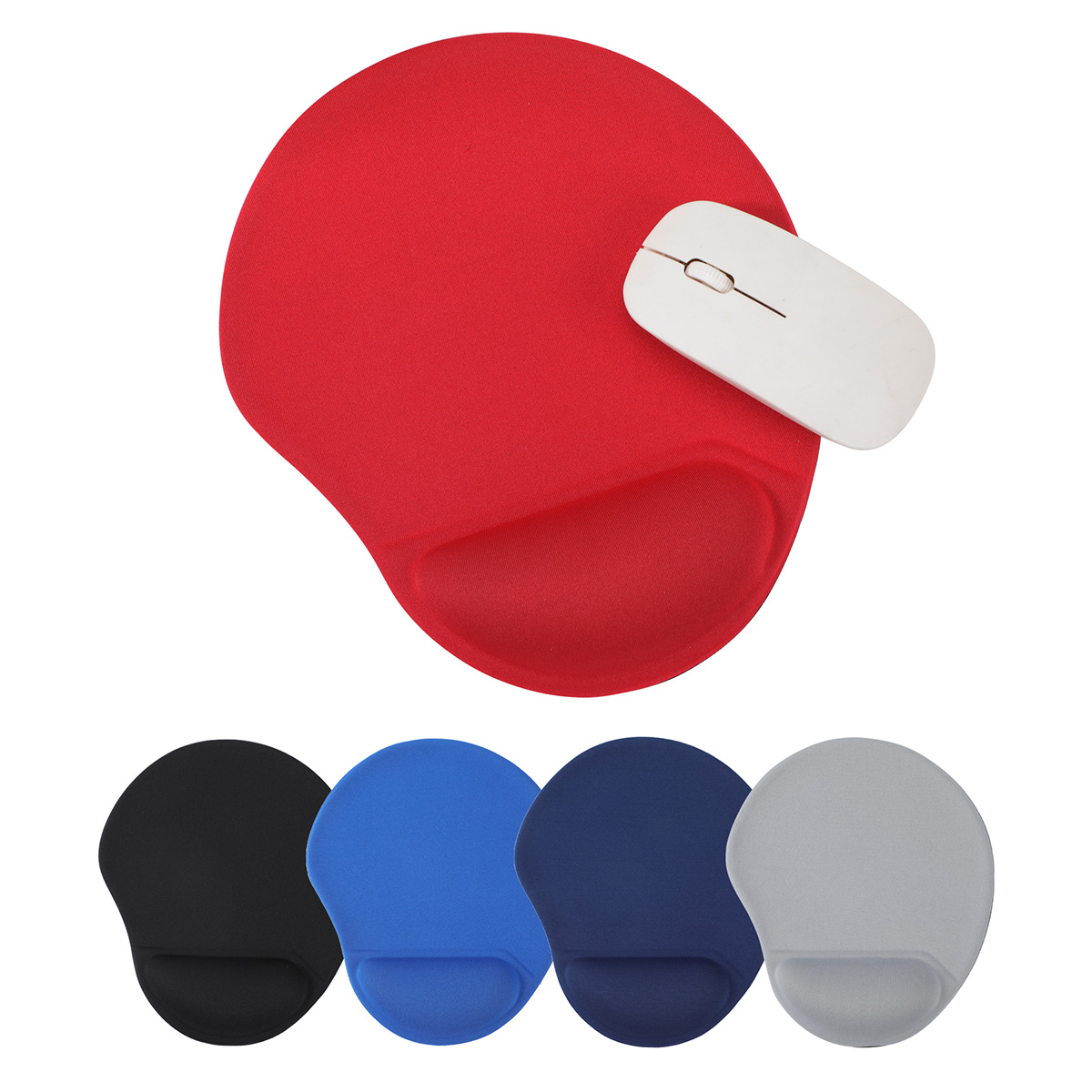Wave Non-Slip Mouse Pad with Gel Wrist Rest 1
