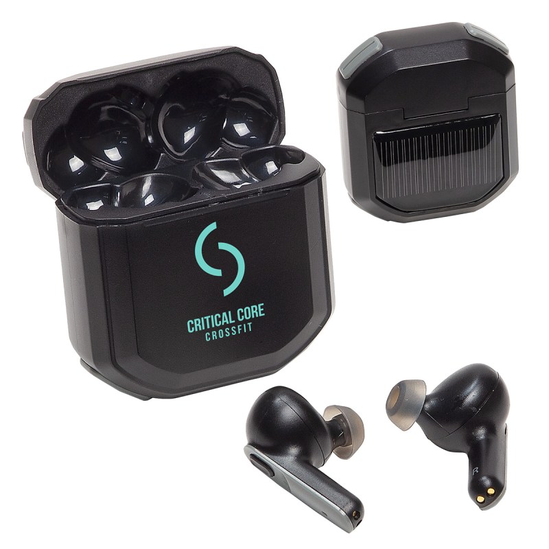 Allegro TWS Earbuds with Solar Powered Charging Case 1 Allegro TWS Earbuds with Solar Powered Charging Case 1