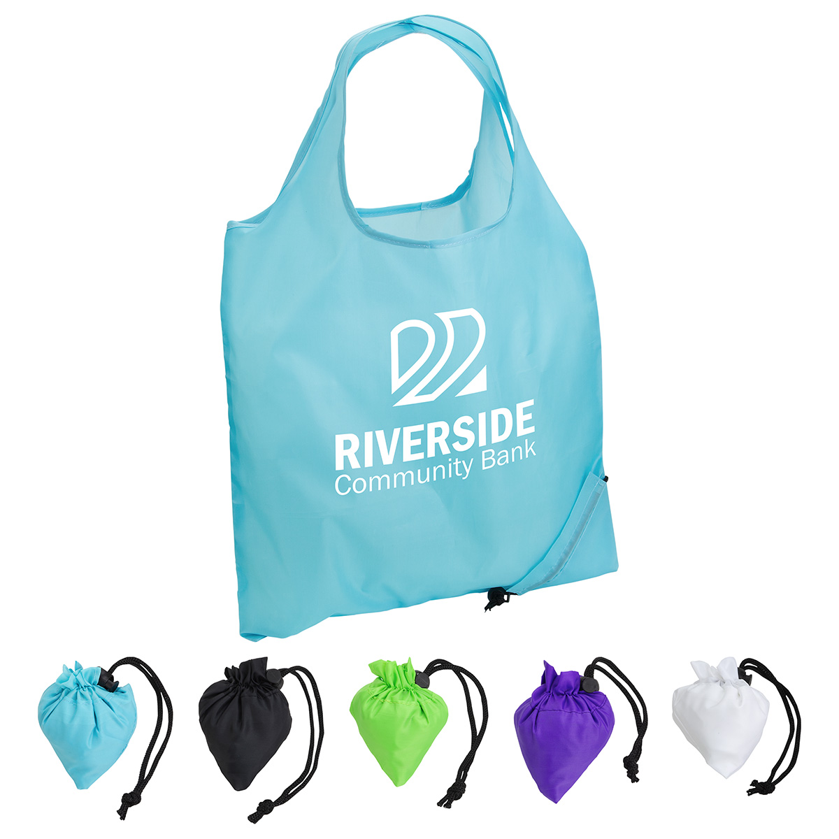 Bazaar RPET Folding Reusable Tote Bag 1