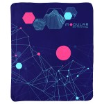 Micro-Mink Sherpa Plush Blanket 50" x 60" 430GSM - Full Color 1 Micro-Mink Sherpa Plush Blanket 50" x 60" 430GSM - Full Color 1