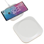 Trident 15W Wireless Charger Made With FSC® Cork & Recycled Plastic 2 Trident 15W Wireless Charger Made With FSC® Cork & Recycled Plastic 2