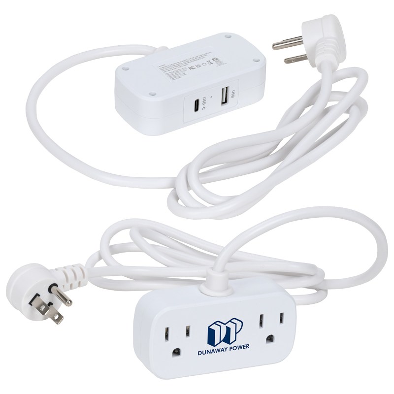 Zip 5 Ft. Power Strip with Type-C, USB & AC Outlets 1 Zip 5 Ft. Power Strip with Type-C, USB & AC Outlets 1