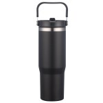 Oreno 30 oz Stainless Steel/Polypropylene Travel Tumbler - Black Oreno 30 oz Stainless Steel/Polypropylene Travel Tumbler - Black