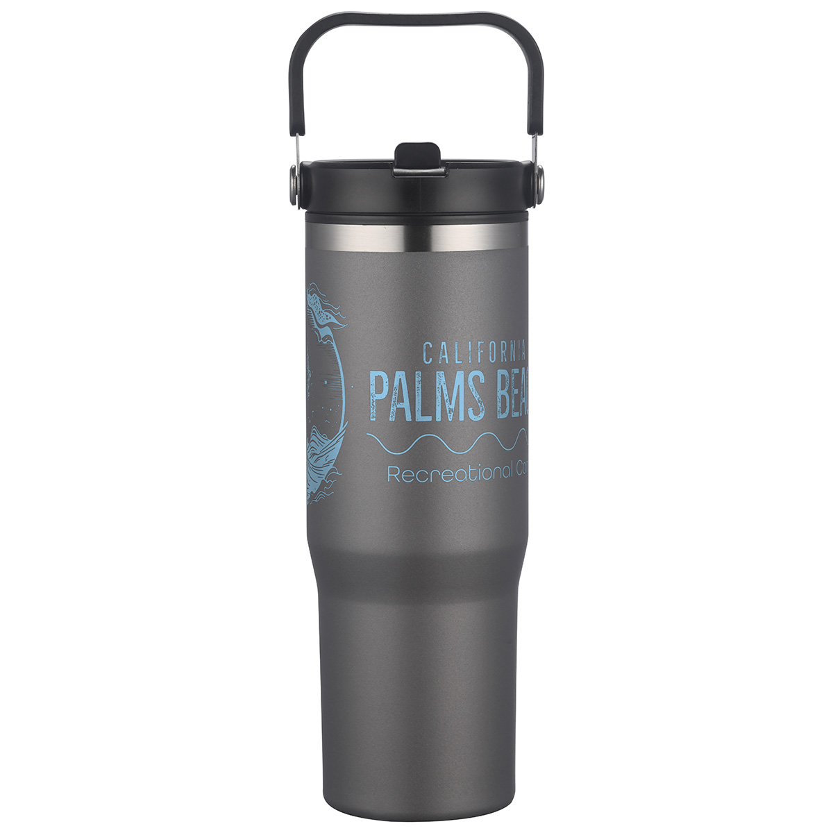 Oreno 30 oz Stainless Steel/Polypropylene Travel Tumbler 1