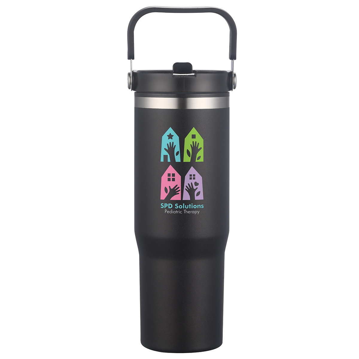 Oreno 30 oz Stainless Steel/Polypropylene Travel Tumbler 1