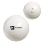 Solid 4" Vinyl Ball - White Solid 4" Vinyl Ball - White