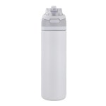 Dunes 24 oz 2-in-1 Vacuum Insulated Stainless Steel Bottle - White Dunes 24 oz 2-in-1 Vacuum Insulated Stainless Steel Bottle - White