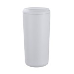 Talia 16 oz Eco-Friendly Vacuum Insulated Tumbler - White Talia 16 oz Eco-Friendly Vacuum Insulated Tumbler - White