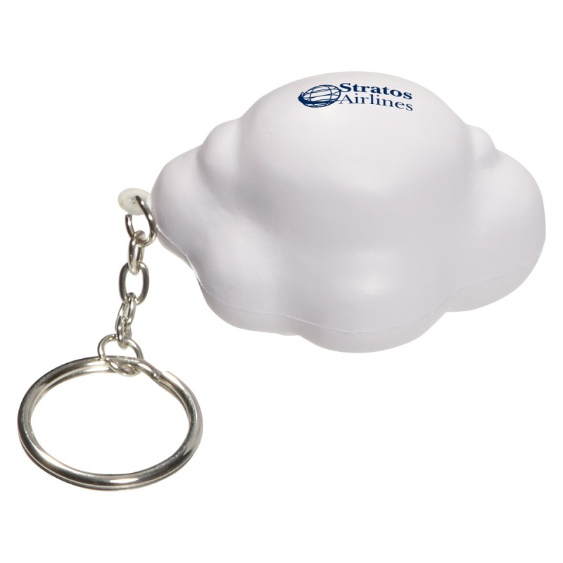 Cloud Stress Reliever Key Chain 1 Cloud Stress Reliever Key Chain 1
