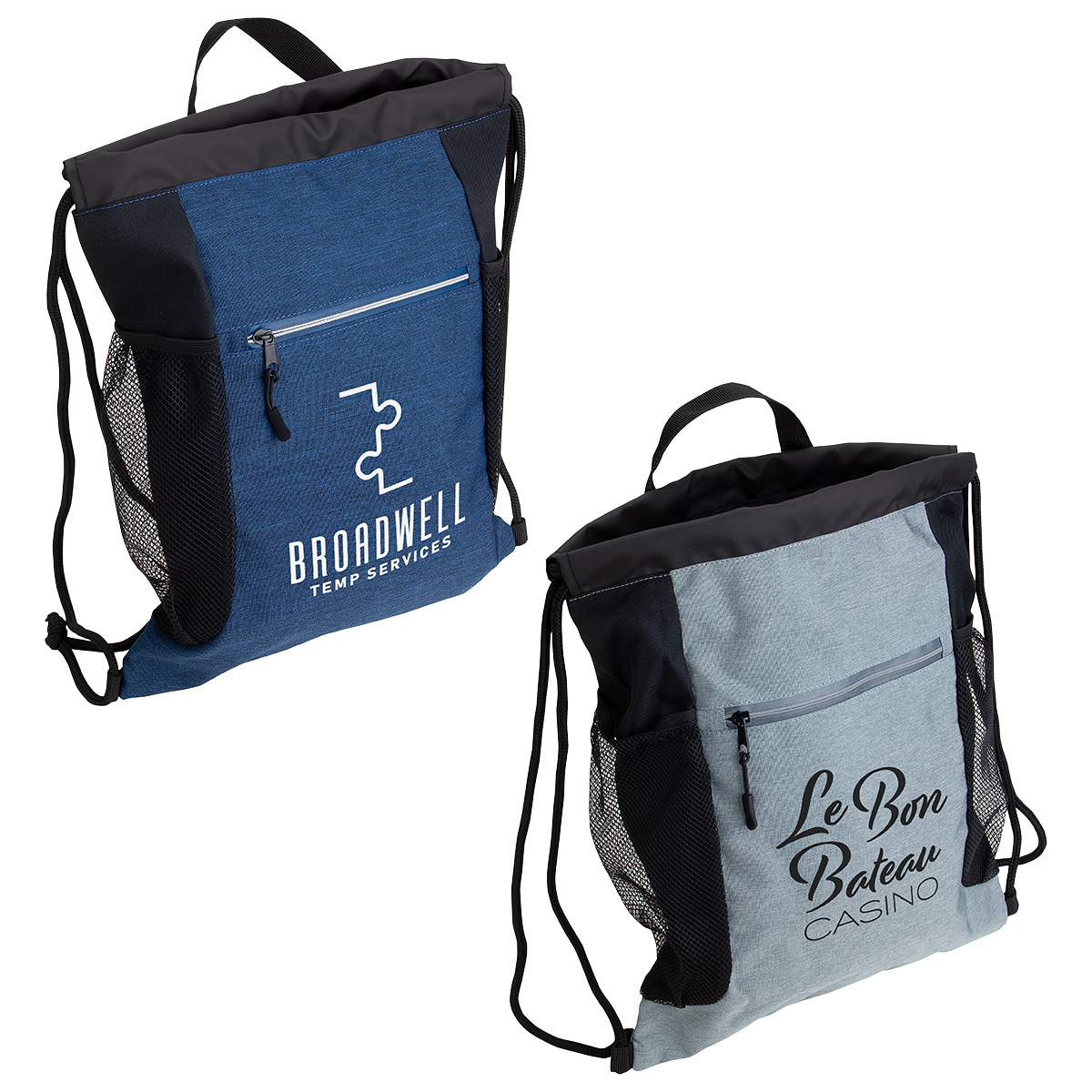 Greystone Polycanvas Drawstring Backpack 1